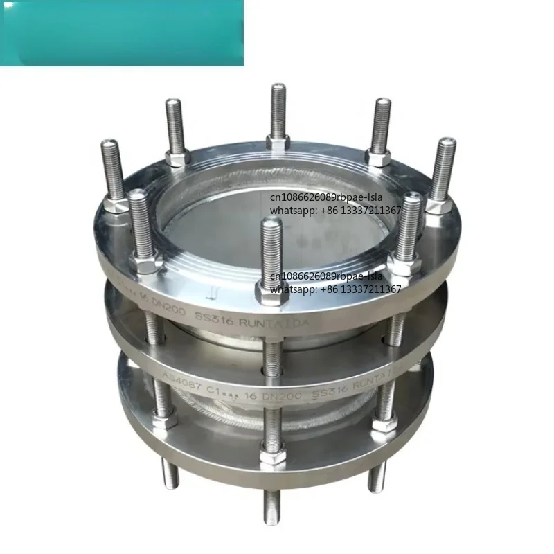 Runtaida Pipe Fitting Double Flange Flexible Coupling Carbon Steel Dismantling Joint