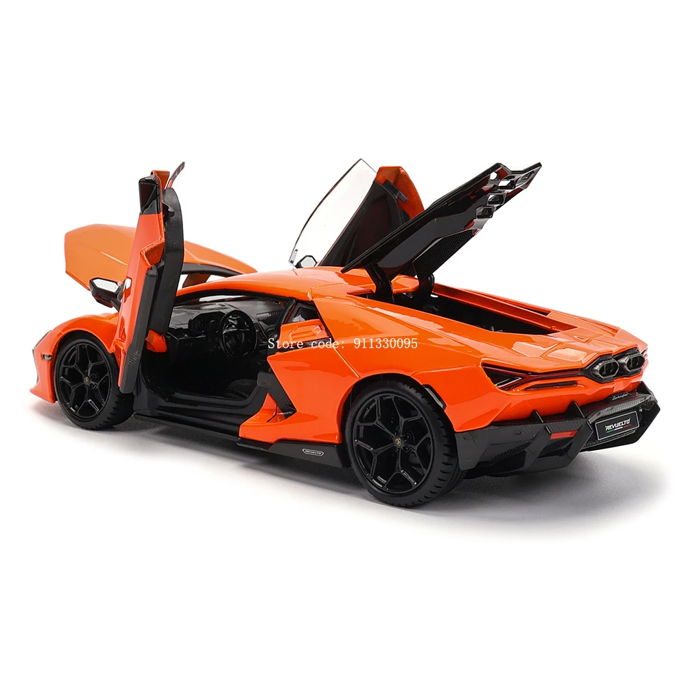Bburago 1:24 Lamborghini Revuelto car model high imitation die casting metal children toy boyfriend gift simulation alloy car
