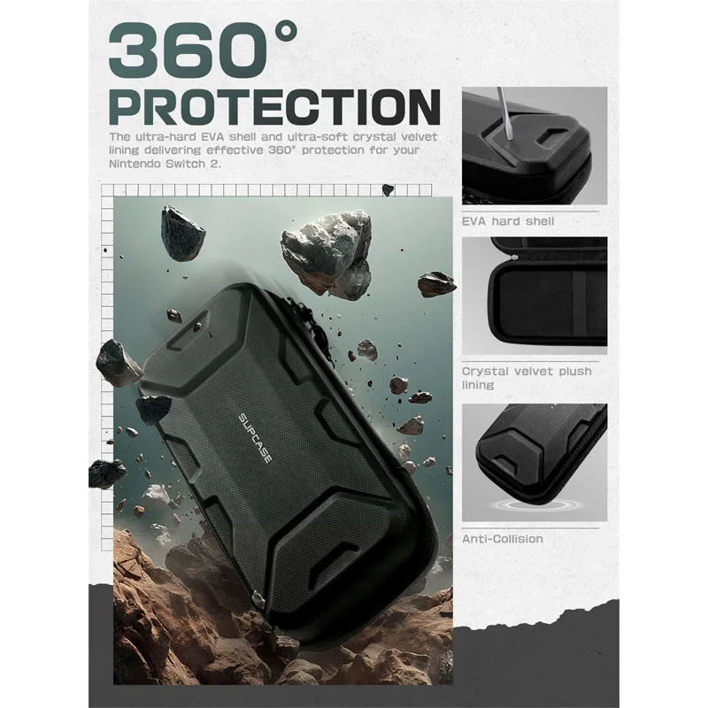 SUPCASE Carrying Case for Nintendo Switch 2 2025 P... - 2