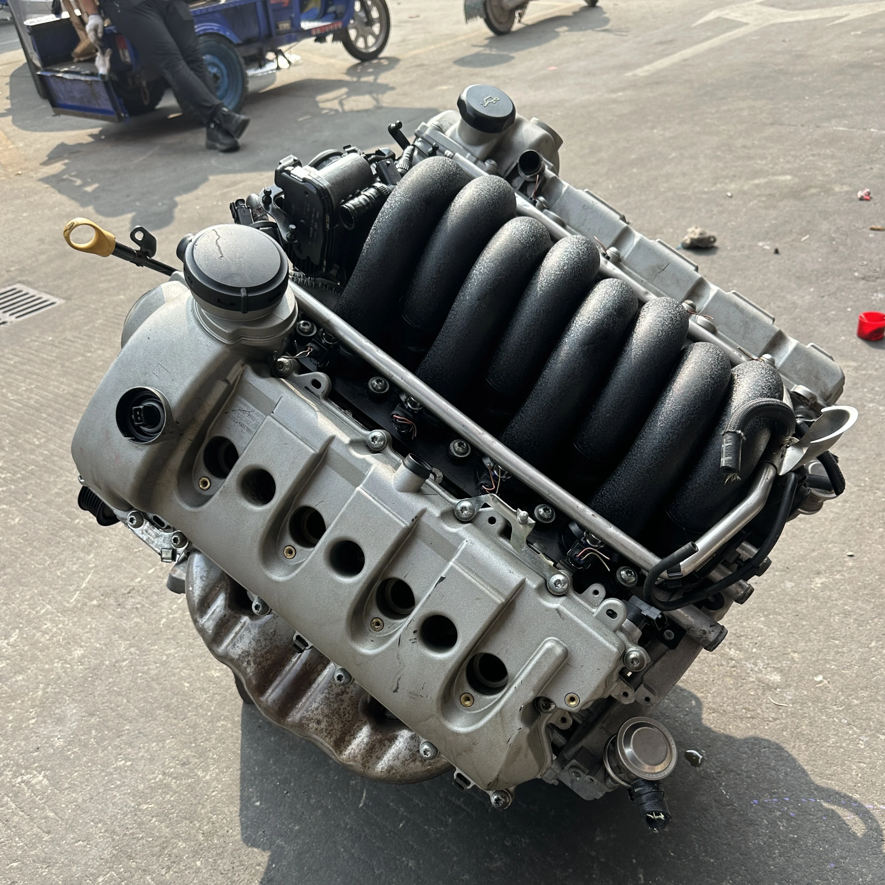 Original Dismantled Porsche M48 M4800 M4801 Engine for Porsche Cayenne Panamera 970 4.8 Engine Assembly