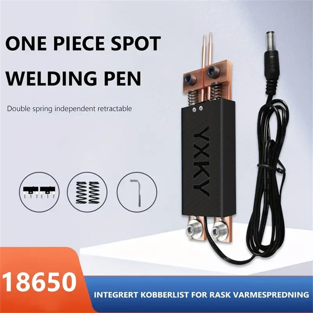 DIY Spot Welder Pen Hand-held 18650 Battery Spot Welding Pen MachineAutomatic Trigger Electric Iron Tools