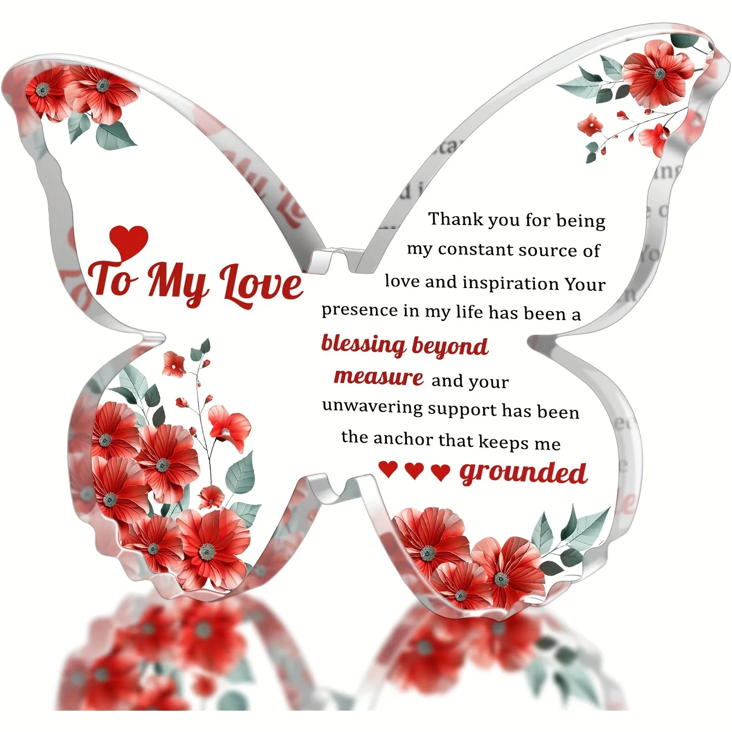 To My Love Gifts, I Love You Gifts for Her,Cute Gifts for My Love, Thank You Thanksgiving Gift for Her, Christmas Gifts