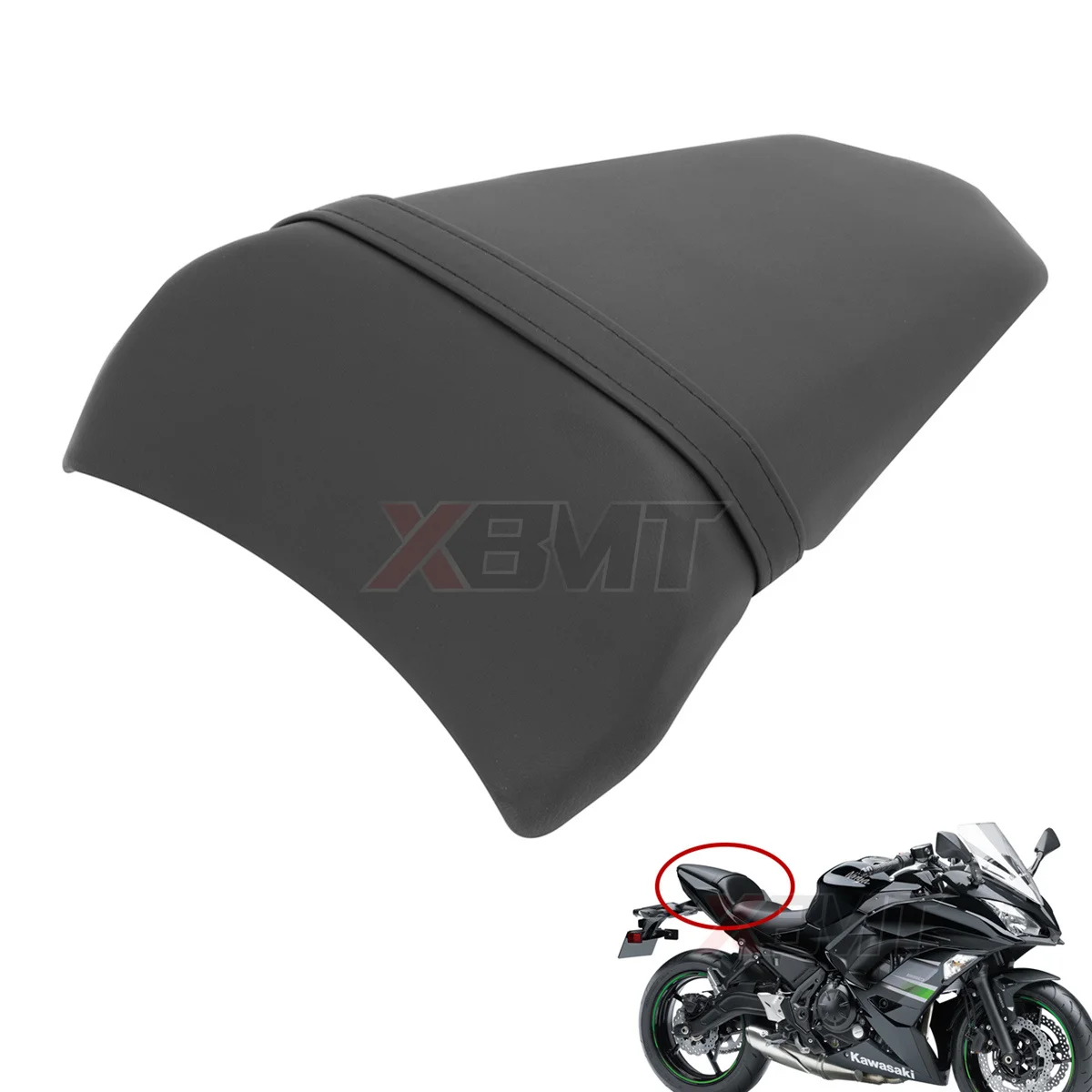 

Motorcycle Pillion Rear Seat Cushion Passenger Seat Cushion Pad For Kawasaki Ninja 650 EX650 Z650 2017 2018 2019 2020 2021