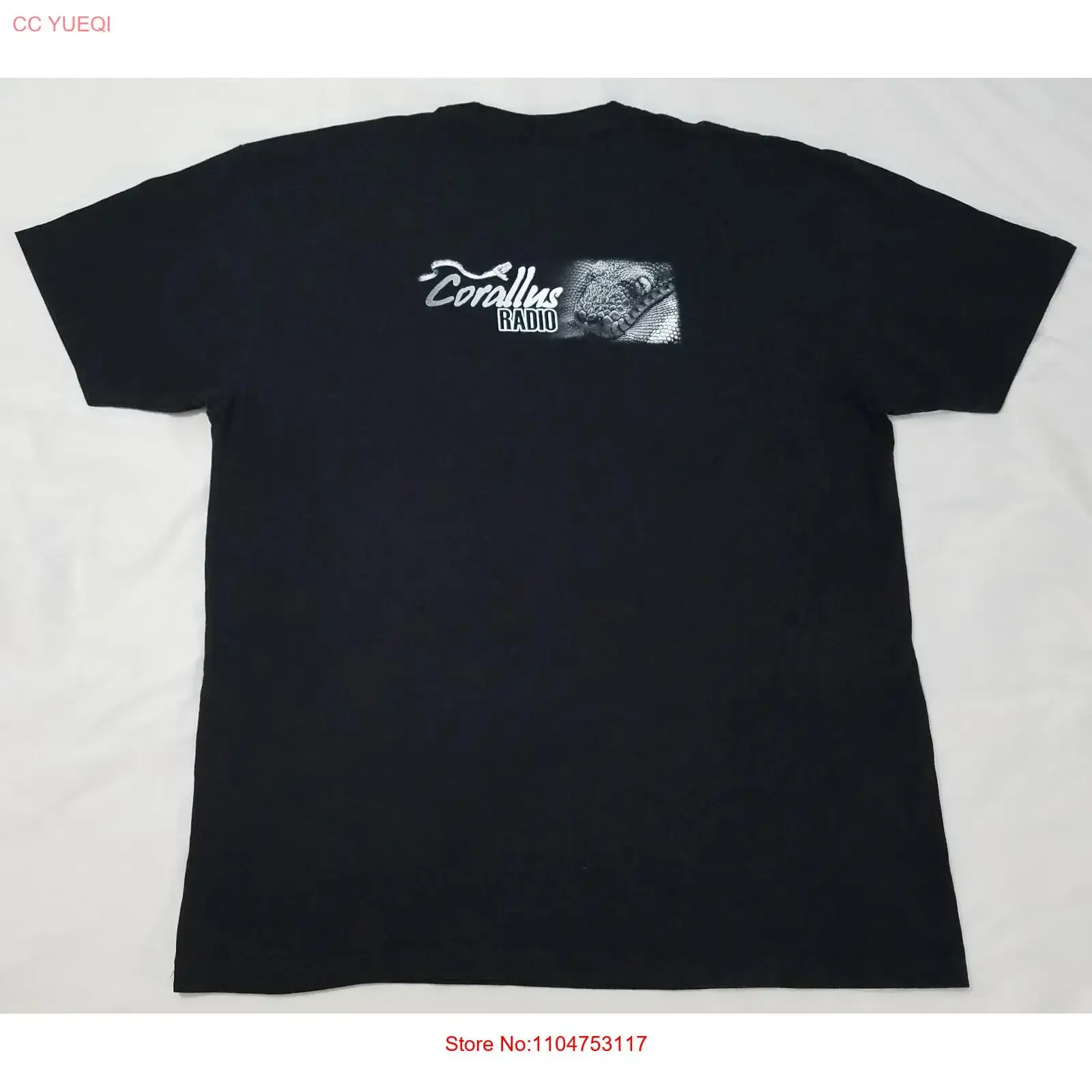 Corallus Radio Reptile Snake shirt size XL tree boas podcast vintage Washed homme Breathable Stretched streetwear fashion