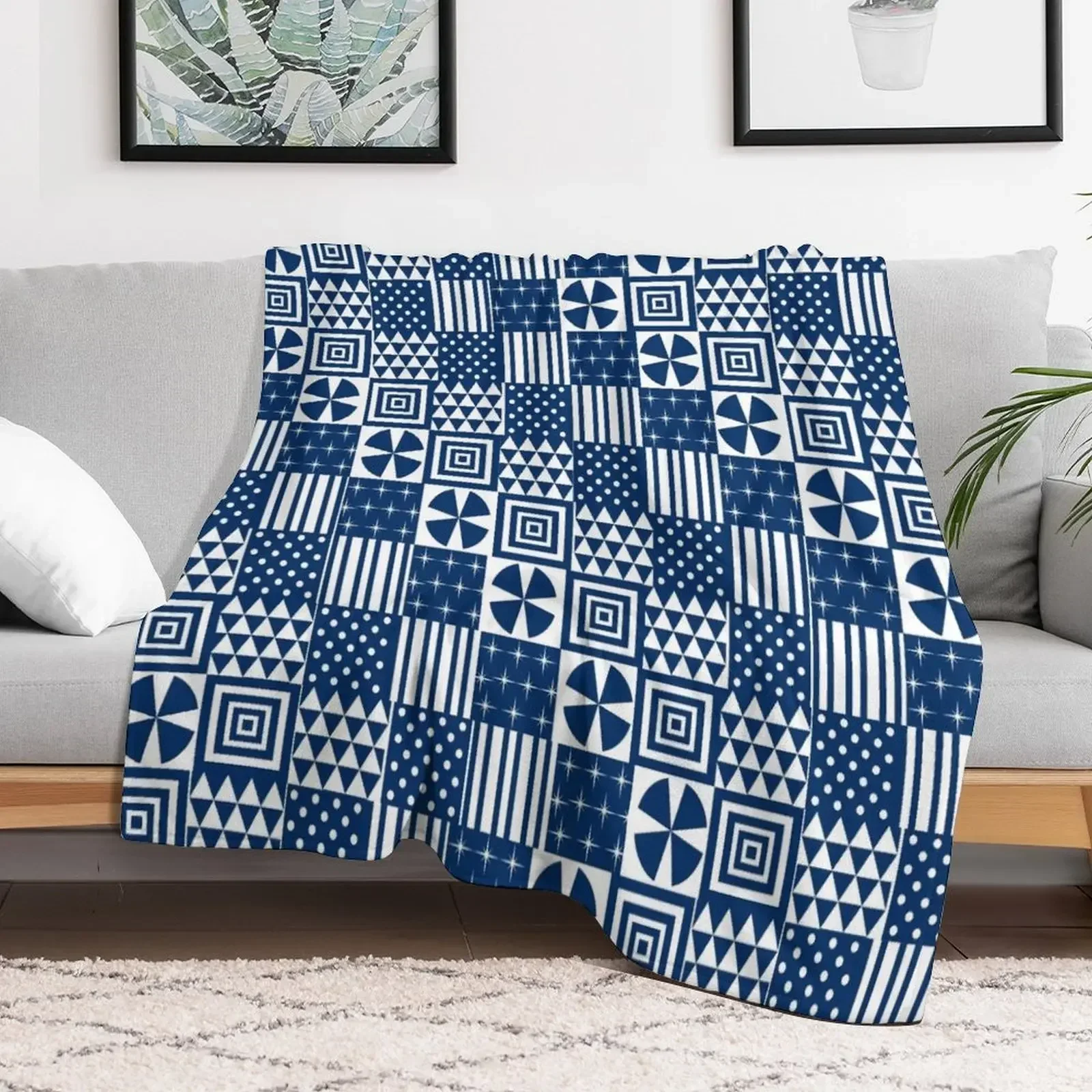 

Ndop - Bamileke Inspired Print Throw Blanket Luxury St Multi-Purpose Blankets Bed linens blankets and throws Nap Blankets