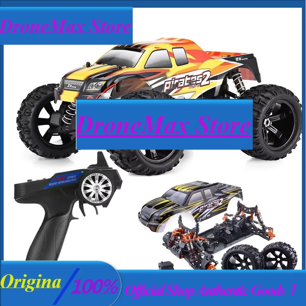 DroMaZD Racing 9116 V2 9116-V3 1/8 4WD Brushless Electric Monster Truck Metal Frame Brushless 100km/h RTR RC Car Outdoor Toys