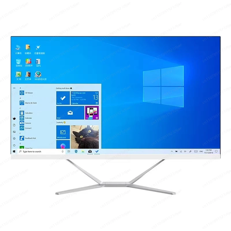 

All-in-one computer, system eight-core processor, independent graphics card