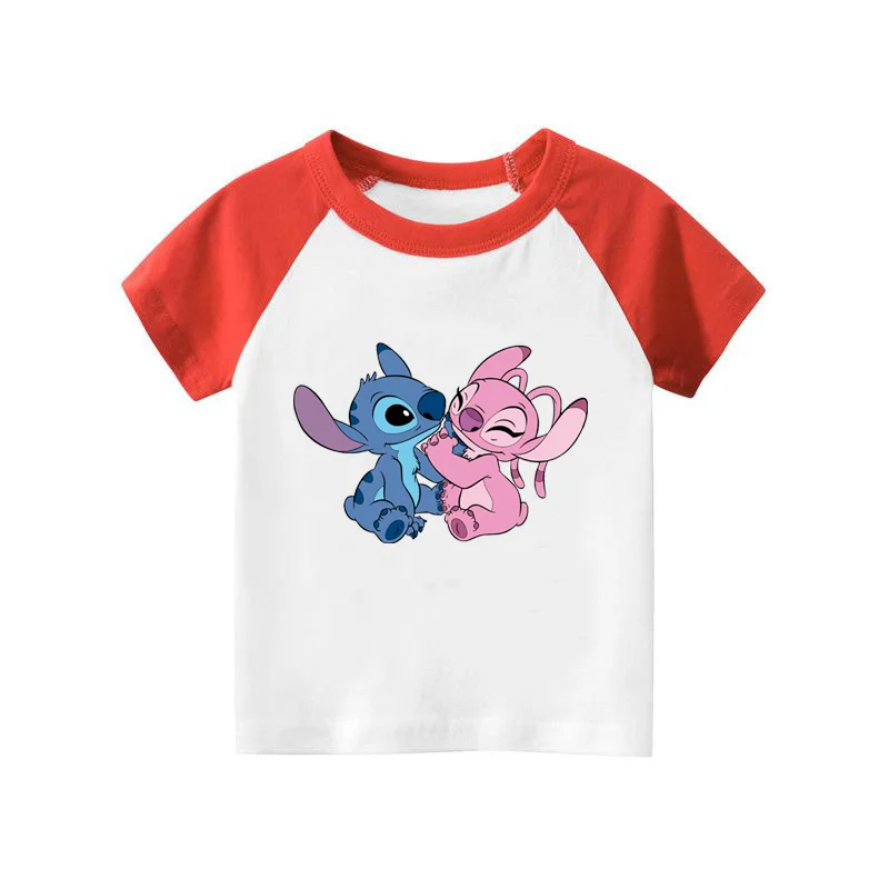 Disney lovely Stitch Patch for clothes vinyl stickers DIY children stripes for jeans iron on transfer