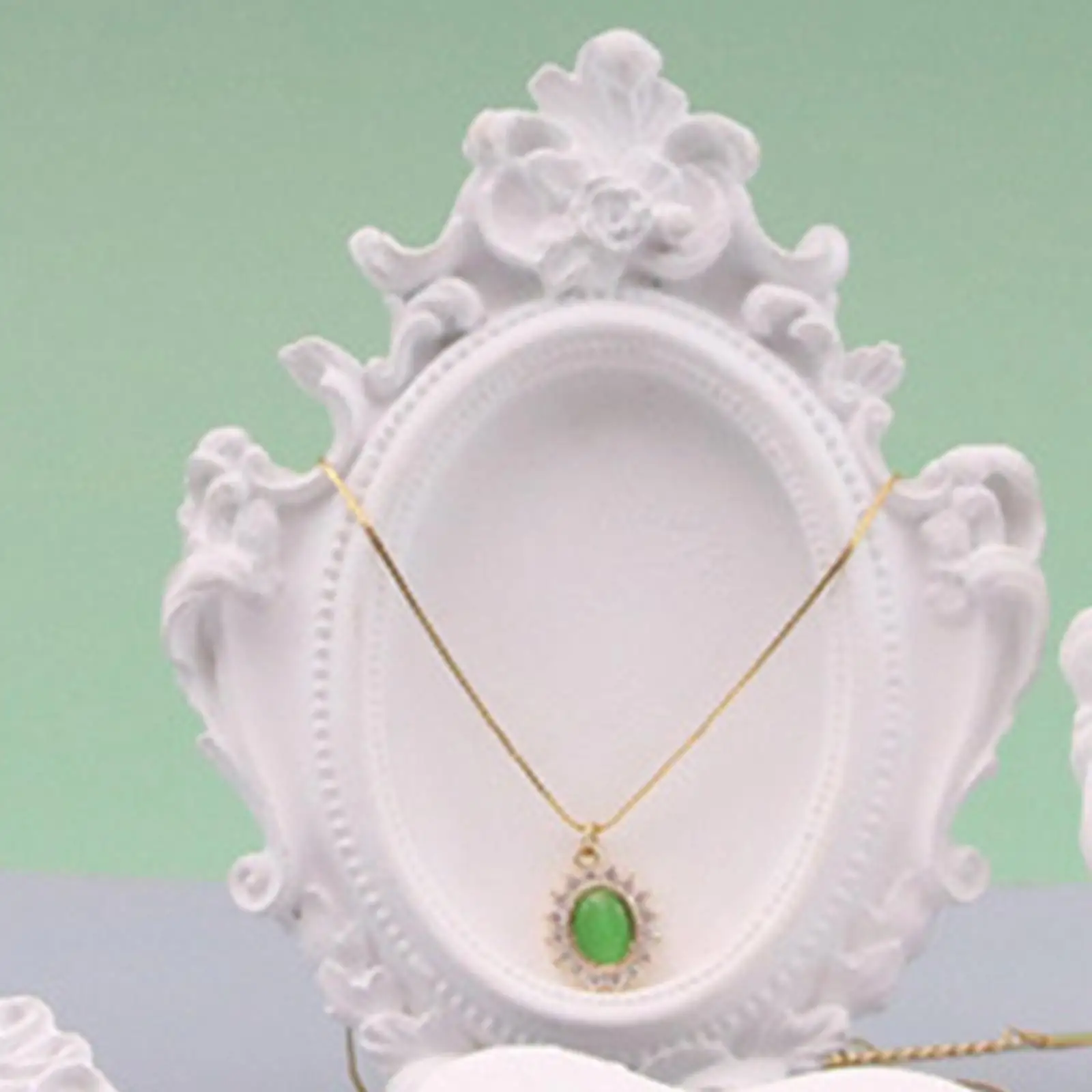 

Retro European Necklaces Pendant Jewelry Display Storage Freestanding Shelf