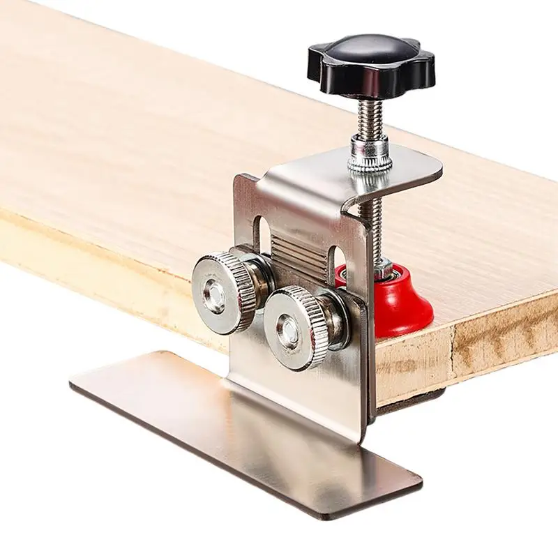 Cabinet Door Installation Positioner Clear Scale Hardware Jig With Enlarged Knob Precision Cabinet Installation Tool Smooth