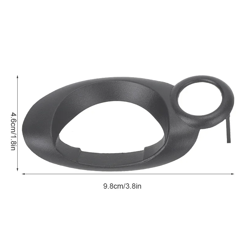 51452752836 LHD Black Auto Start Stop Switch Cover Trim Decorative Frame For MINI R55 R56 R57 R58 R59 For Left Hand Driver