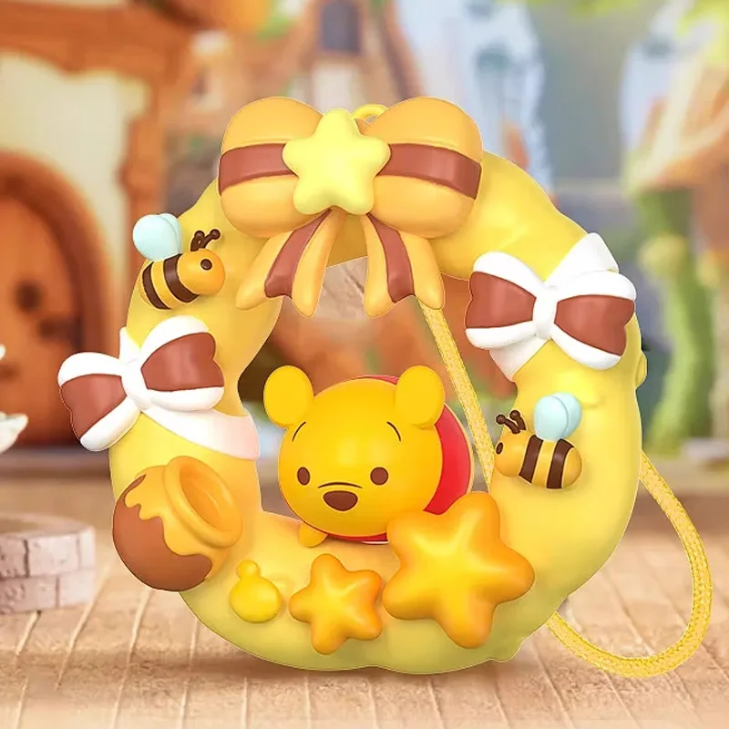 

New In Stock Lucky Star Wreath Series Blind Box Lotso Miqi Figurine Kawaii Keychain Ornament Perfect Festival Gift Fans Souvenir