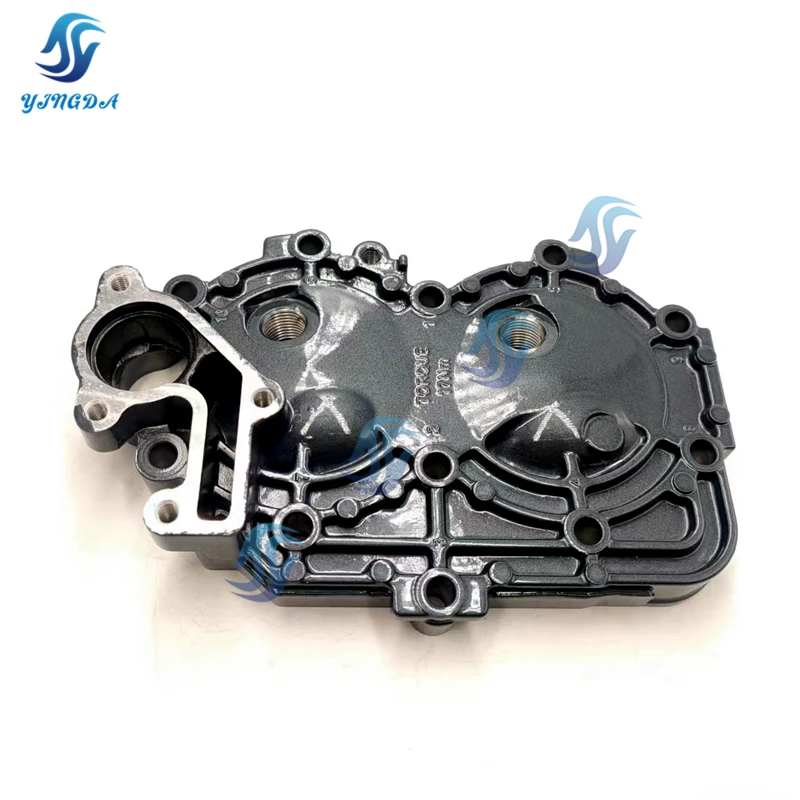 

6E7-11111 Cylinder Head For Yamaha 9.9HP 15HP 2 Stroke Outboard Motor 9.9D 15D 6E7-11111-01-94 6E7-11111-01-1S