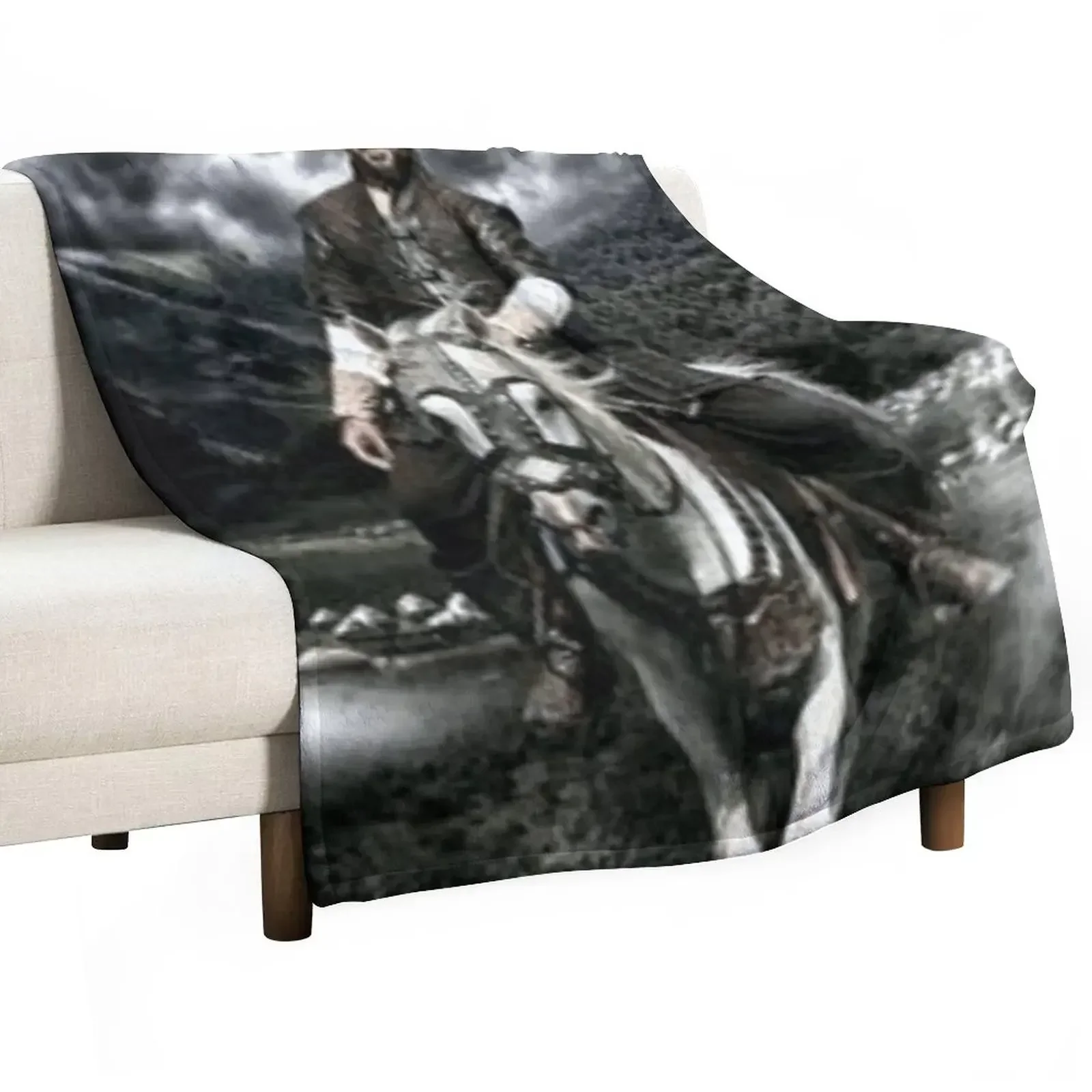 ERTUGRUL BEY AND AKTOGALI Throw Blanket Blankets Sofas Of Decoration cosplay anime Blankets