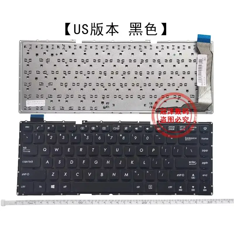 US NEW laptop keyboard For ASUS X445S X440N X441SA S441SC S441UA A441U R414UV X441 X441S X445 X440 S441 F441 F441V F441U A441
