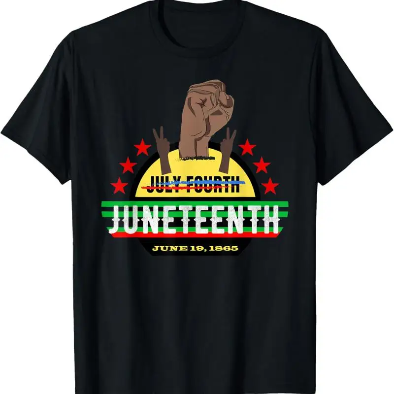 

Футболка Black Pride Art Fist End of Slavery Juneteenth