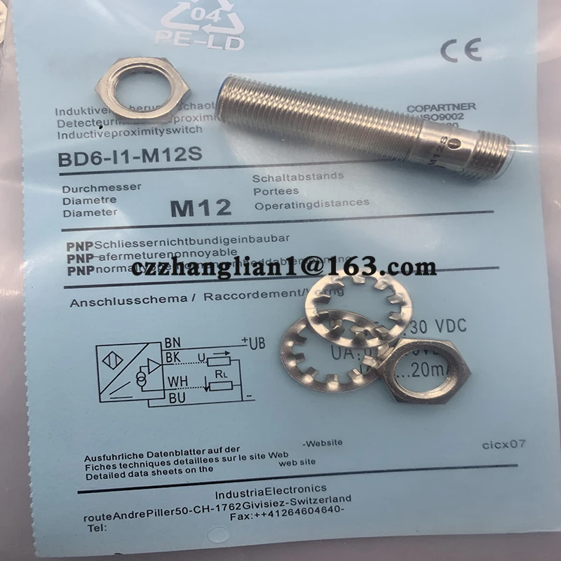 

brand new Proximity switch BD10-S9-M18-390 BD6-I1-M12S BD6-I2-M12S BD6-I4-M12S BD6-I3-M12S One year warranty