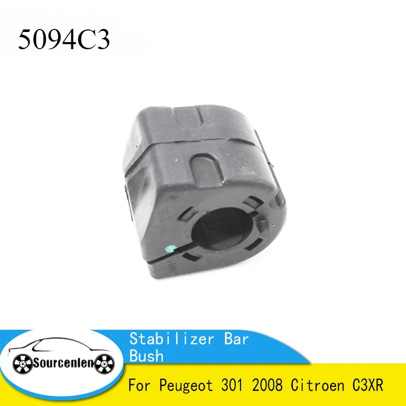 Brand New Stabilizer Bar Mount Rubber Bush 5094C3 For Peugeot 301 2008 Citroen C3XR