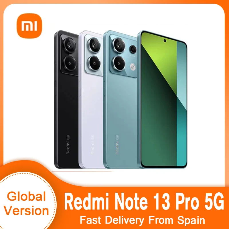 Xiaomi Redmi Note 13 Pro 5G Smartphone 8+256GB Snapdragon 7S Gen 2 6.67