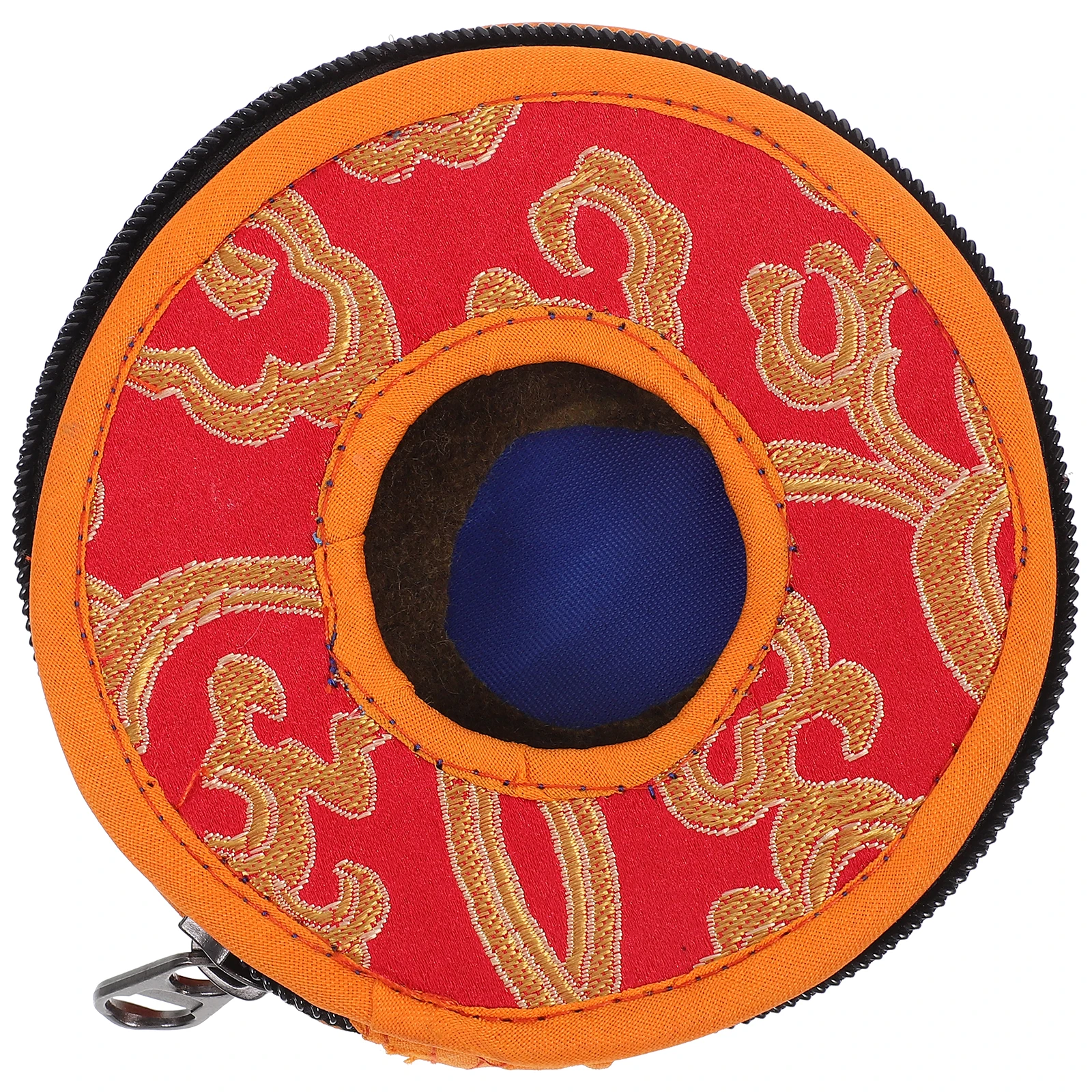 

Meditation Bell Storage Box Cymbals Holder Container Chimes Case Large Size R om Color Durable Protect Scratch Zipper Smooth
