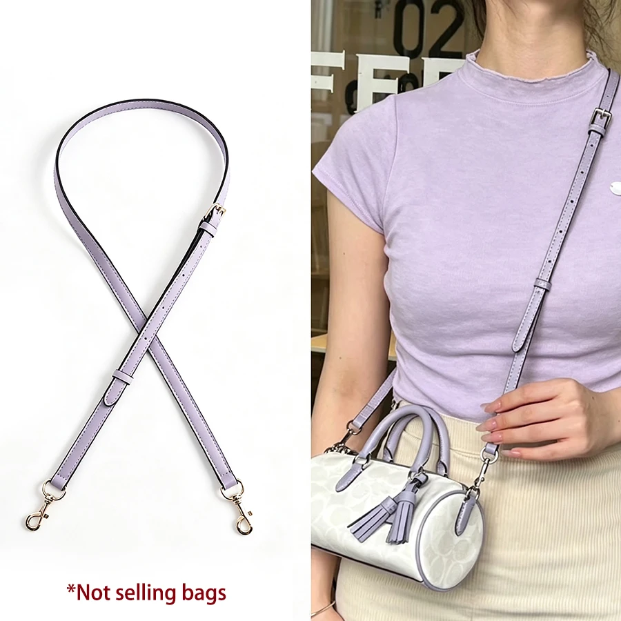 Nouvelle Sangle d'épaule en Cuir Réglable Multicolore pour Sacs Coach – Accessoire Long de 100-120 cm pour Sacs Coach en Cuir