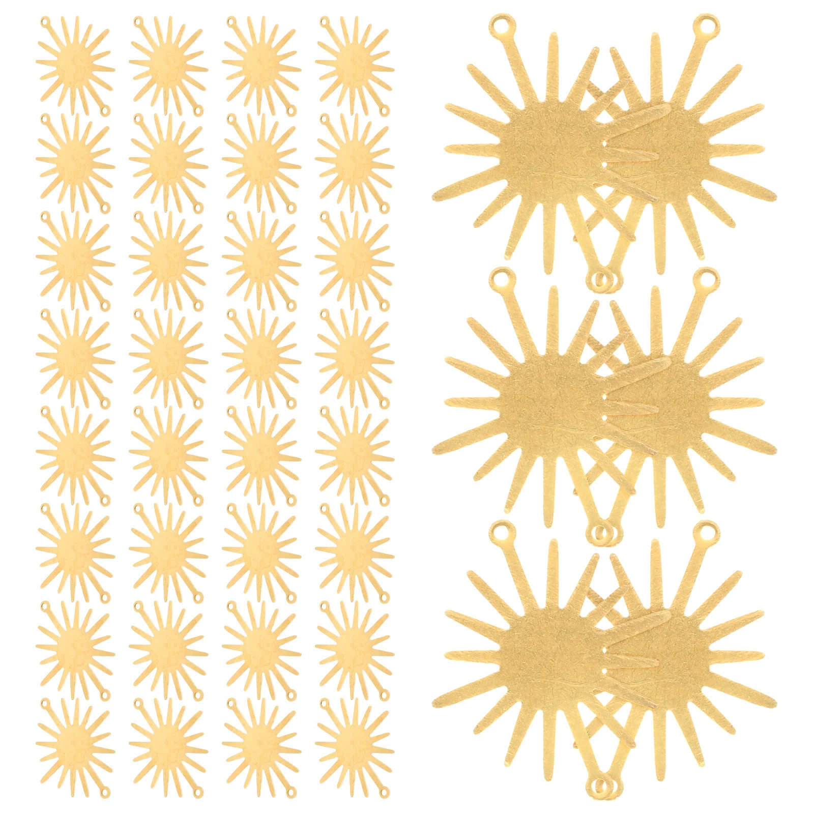 

50 шт. ювелирные изделия с подсолнухом, подвеска, браслет, объемные разъемы, изготовление подвесок, подвески из сплава ромашки