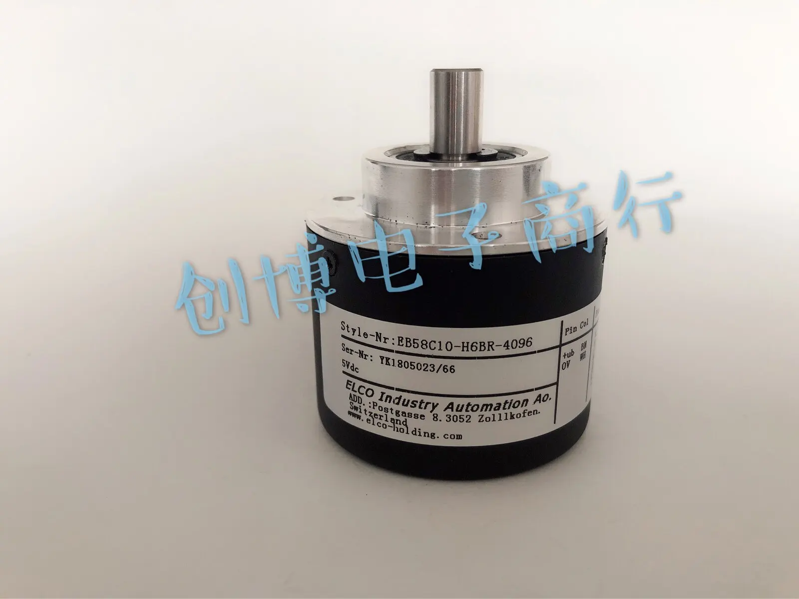 New EB58C10-H6BR-4096 ELCO Rotary Encoder 4096 Line Diameter 58mm