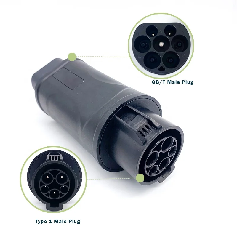 

16A 32A J1772 Type 1 Male To GBT EVSE Adapter For China GB/T Electric Vehicle