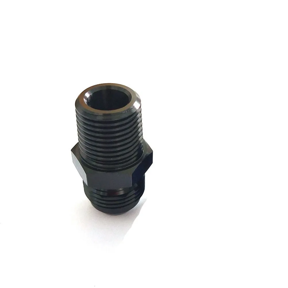 

2 Pcs Rotary Joint Adapter Oil Cooler Fitting Rotating Connector Car AN6-1/8 Fuel Hose