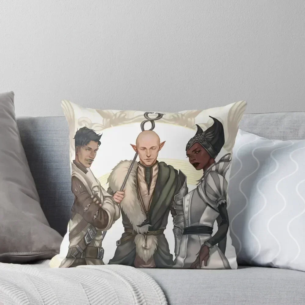 

Mages of the Inquisition Throw Pillow Pillowcase Cushion Custom Cushion bed pillows pillow