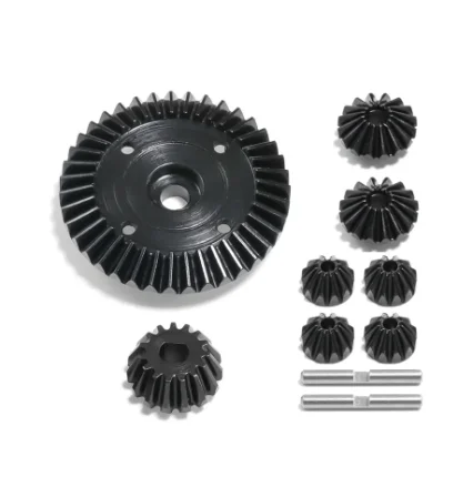 

45# Steel Metal Differential Ring Gear Output Gears Set for Tamiya TT02 TT02B XV02 1/10 RC Car Upgrade Parts Accessories