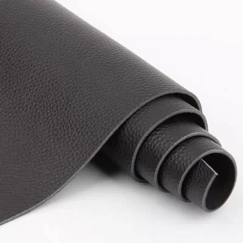 Black genuine leather, cowhide material, first layer cowhide sofa leather fabric, whole piece cowhide, large soft leather seat l