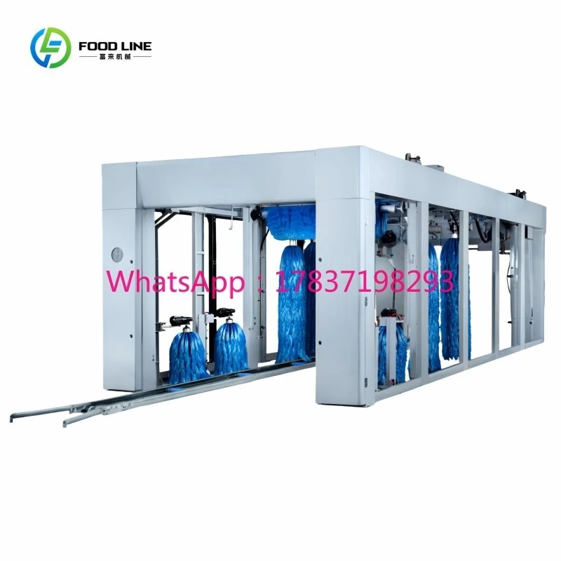 Customized High Quality 3 Years on-site Warranty 100% Blow Dry Car Touchless Wash Machine for  Language Voltage LOGO