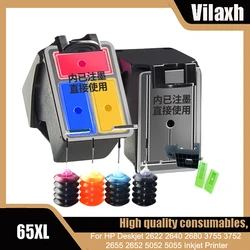 Vilaxh For HP 65 65xl Refill Cartridge For HP Deskjet 2622 2640 2680 3755 3752 2655 2652 5052 5055 Inkjet Printer