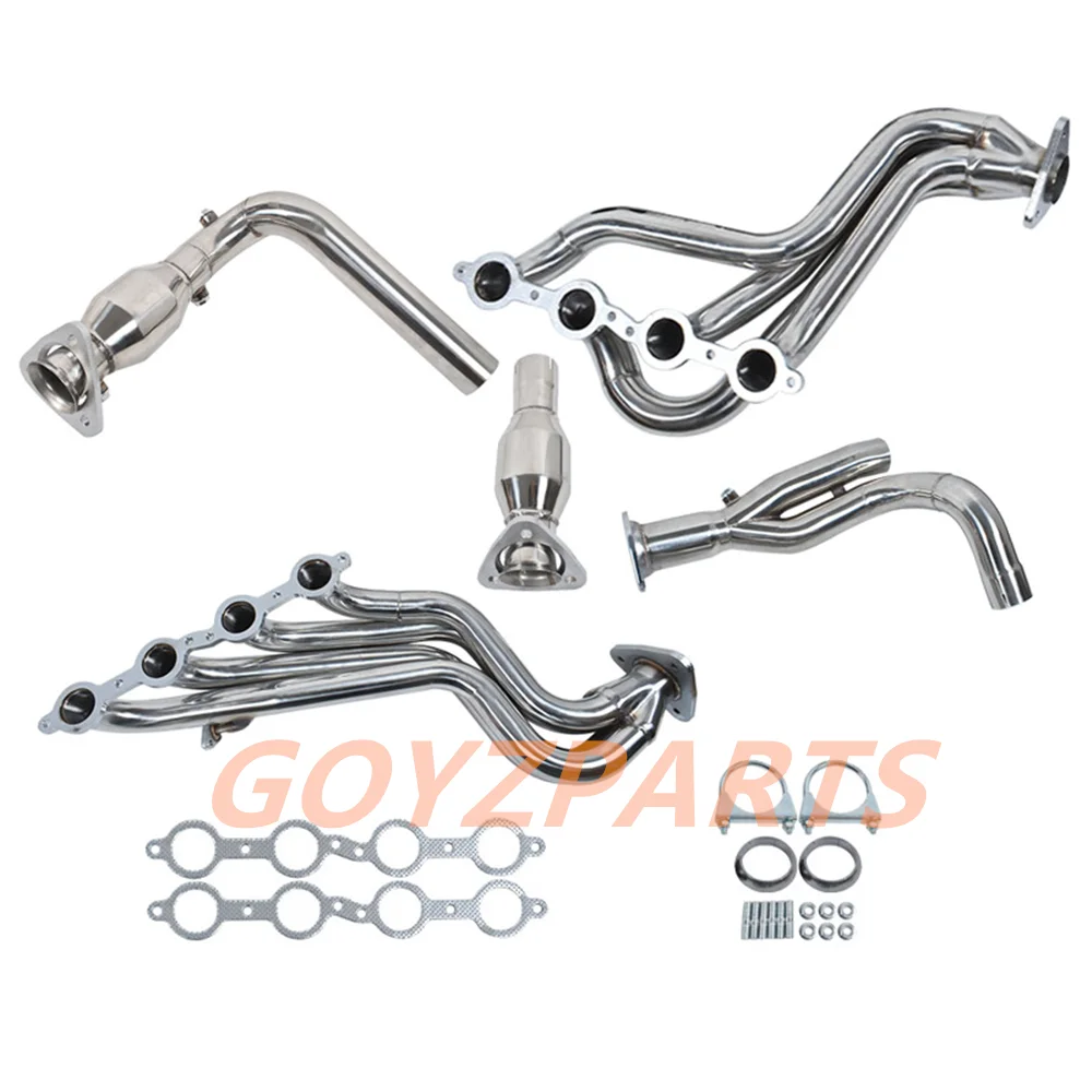 Car Modification Exhaust Pipe Suitable For 1999-2005 Chevrolet Silverado 1500 GMC Sierra Manifold