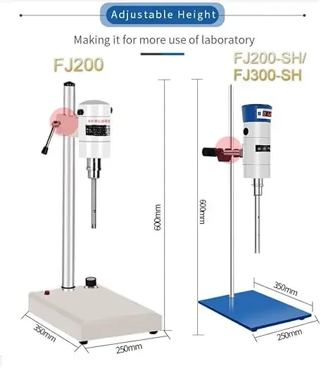 IKEME High Speed Agitator Cosmetics Scrub Cream Homogen Mixer Homogenizer Machine Emulsifier Lab High Shear Homogeneizador Mixer