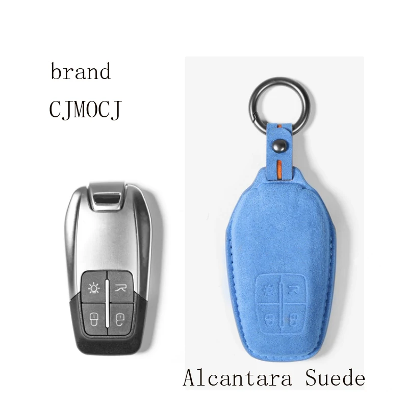 

Customized Suede Key Case Key Bag Key Chain for Ferrari 488 ST90 F8 458 Portofino