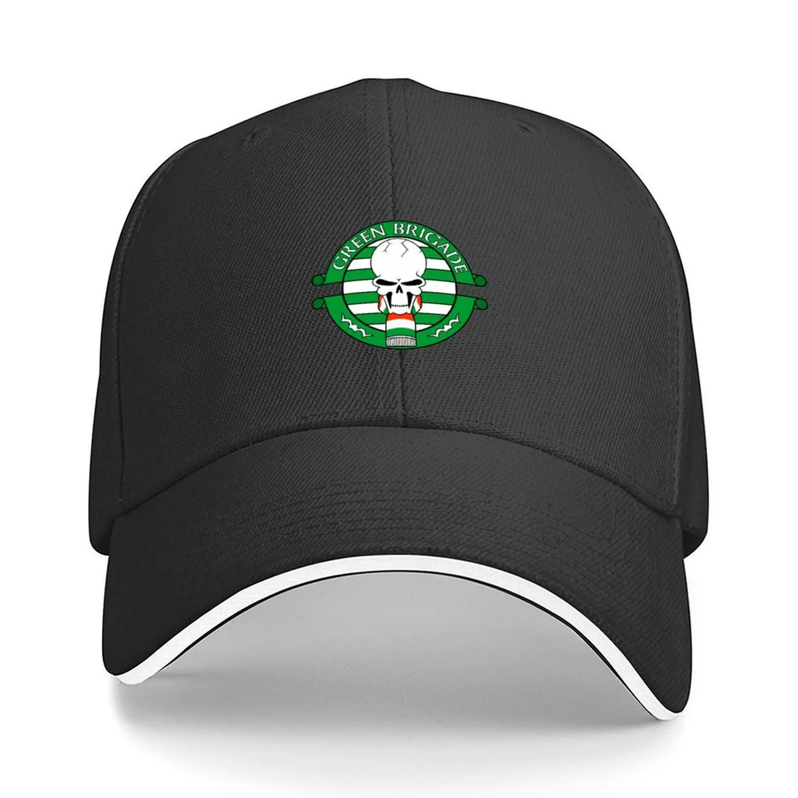 

Green Brigade Sticker Baseball Cap Icon Custom Cap Visor Golf Hat Man Golf Wear Men Women's