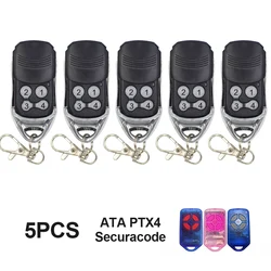 5pcs For ATA PTX4 Securacode Garage Door Remote Control 433.92MHz Rolling Code ATA PTX-4 PTX 4 Electric Gate Controller