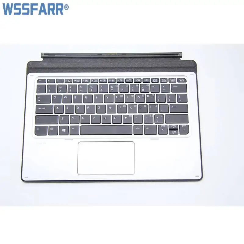 95%NEW US For HP ELITE X2 1012 G1 Silver Folio Tablet Keyboard