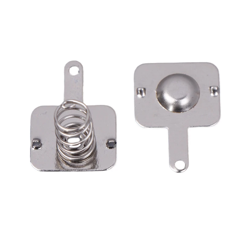 20PCS Single & Bipolar Positive Negative Sheets, 18650 Battery Spring Contact Plates for DIY Battery Box Accessories