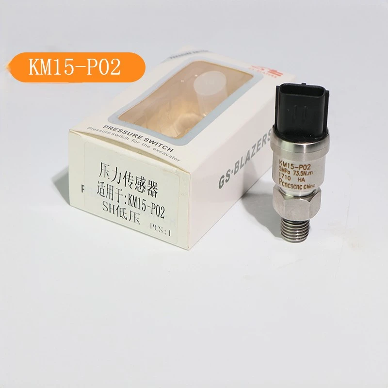 XOJOX For Sumitomo Sh200/210/240/350a3a5 Hydraulic Pump High Pressure Low Pressure Sensor Excavator Parts  Excavator Accessories