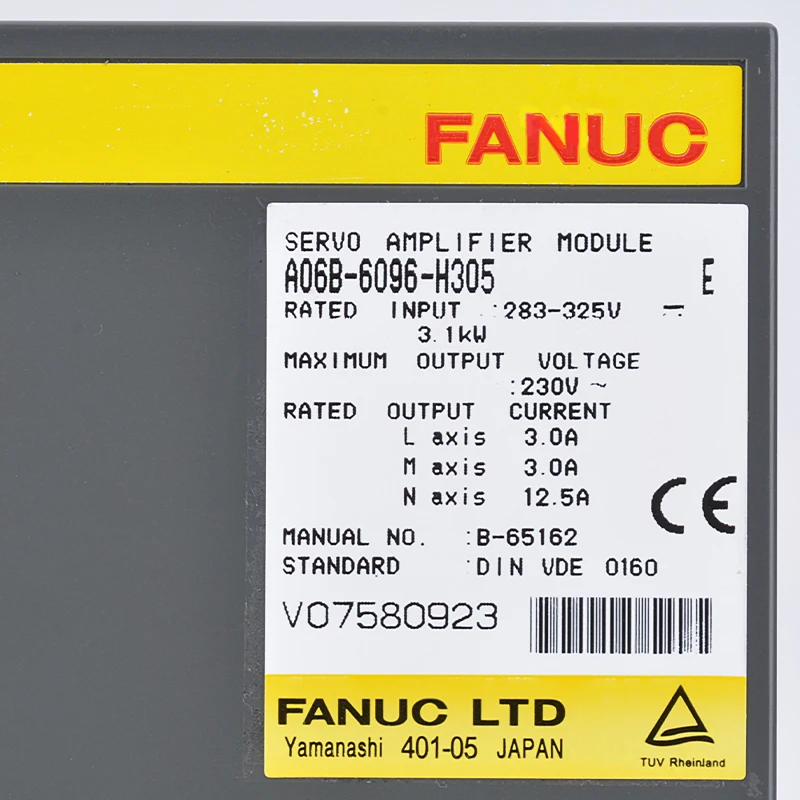 

fanuc A06B-6096-H305 FANUC AMPLIFIER fanuc drive A06B6096H305 A06B-6096-H306 A06B-6096-H307