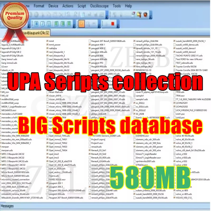 

2025 Neueste UPA Programmer + Script Files Collection Database About 581 MB