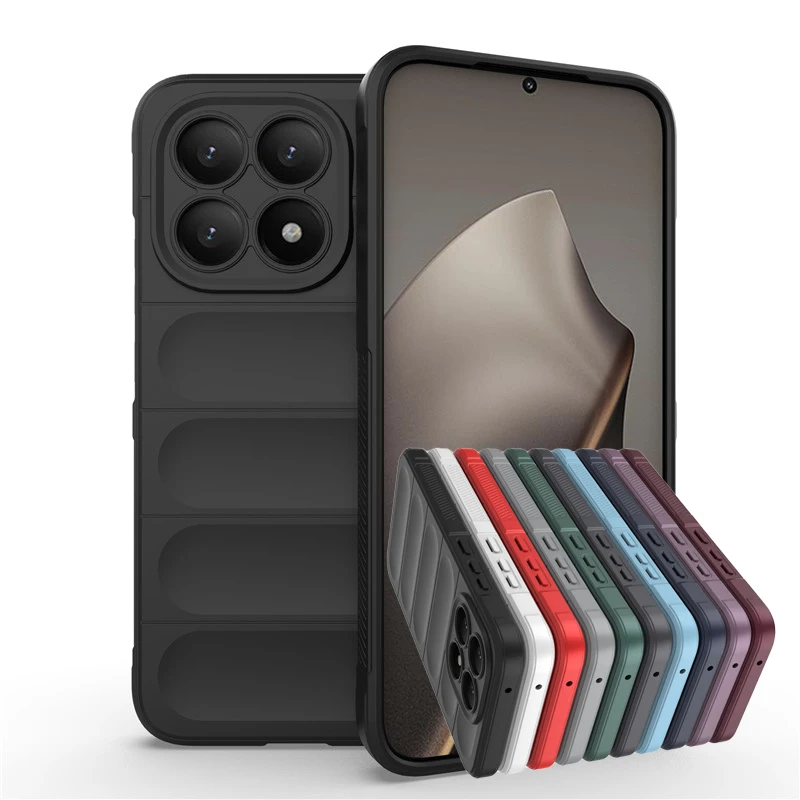 

For Xiaomi 15T Cover For Xiaomi 17 Pro Max 14 14T 15 15T 5G Case Shockproof Rubber Silicone Protective Bumper For Xiaomi 15T Pro
