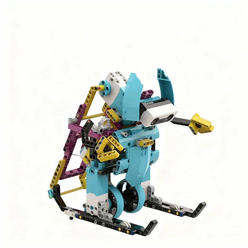 

199pcs MOC ROBO ELF Educational And Dacta SPIKE Model Building Blocks Construction Toy Christmas Gifts DIY Creative Idea Brick