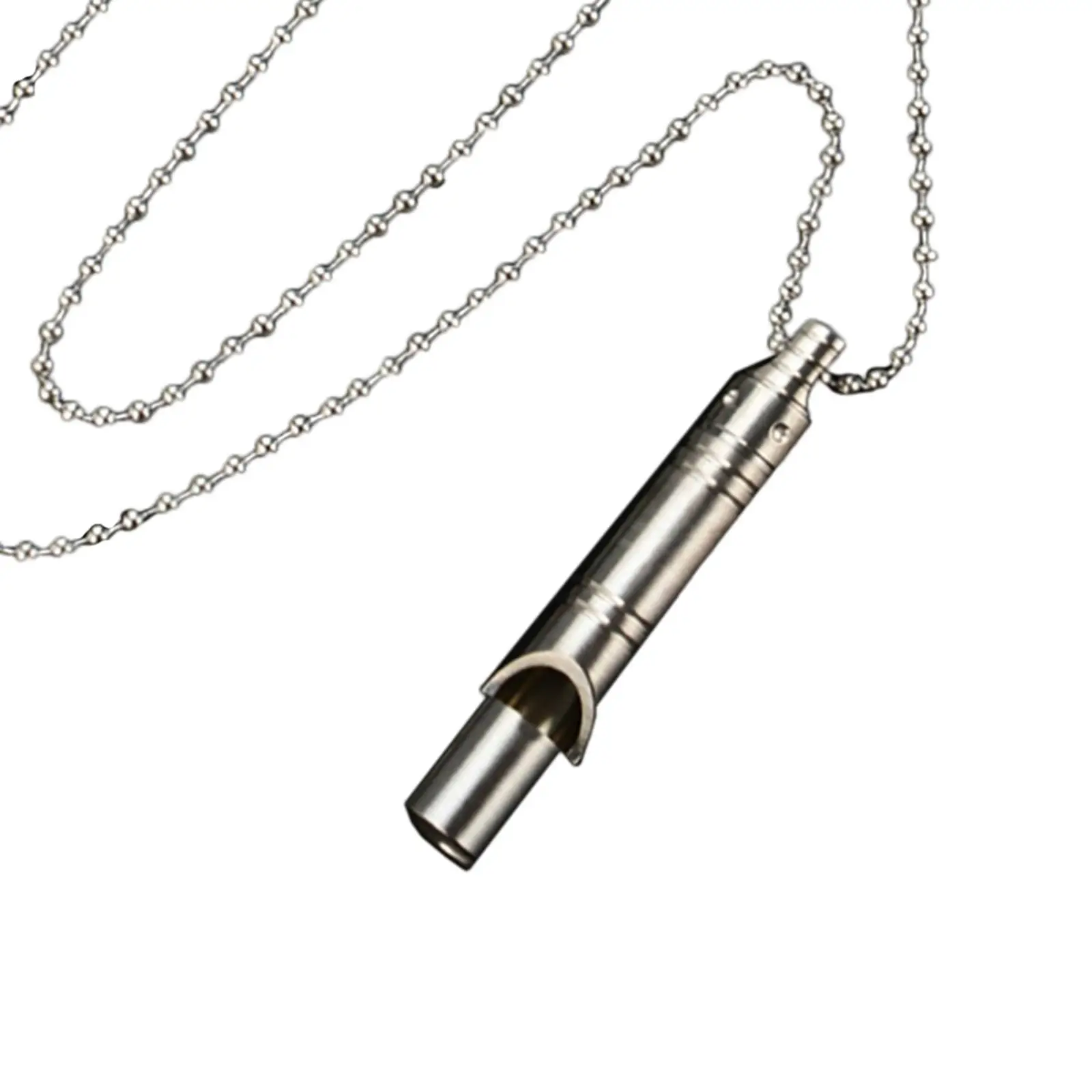 Camping Survival Whistles Necklace, Outdoor Necklace Whistle for Device Emergency Fishing Outdoor