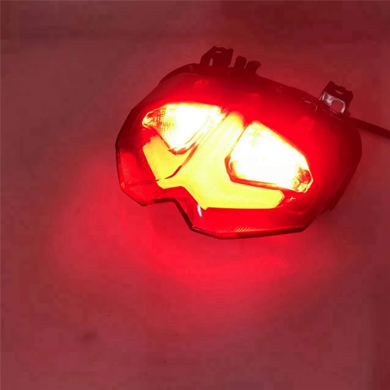 

For MT09 2021 2022 Rear Taillight Motorcycle Brake Turn Signal Integrated Tail Lights LED Waterproof-X67A