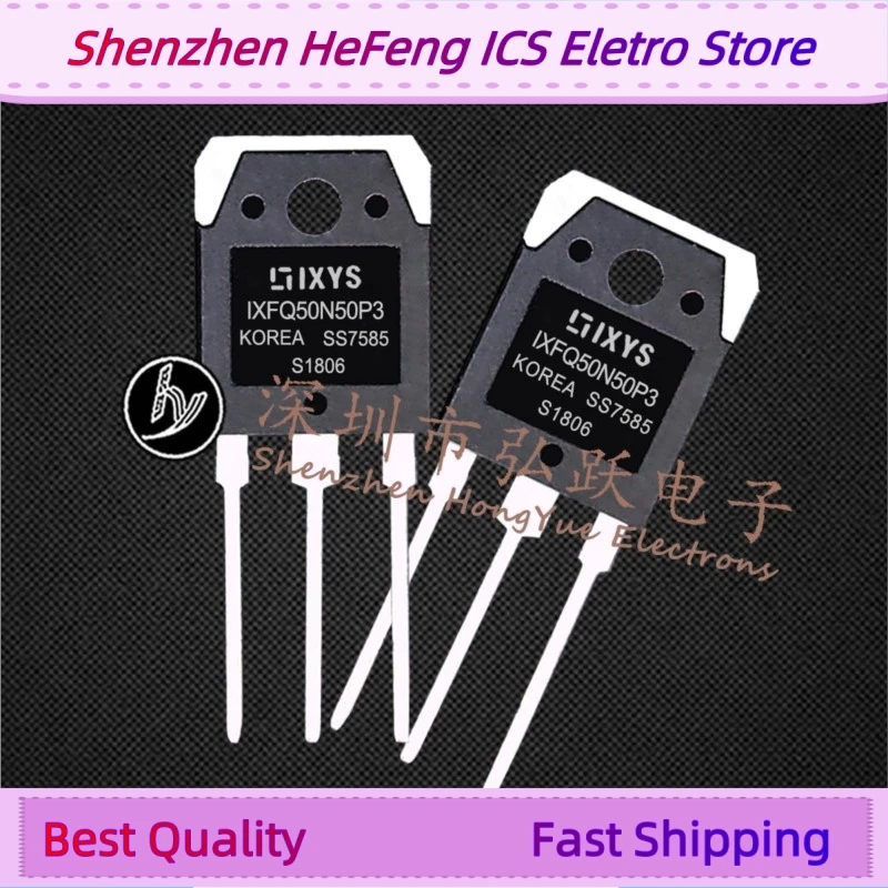 10PCS -20PCS IXFQ50N50P3  TO-3P   Fast Shipping Quality Guarantee