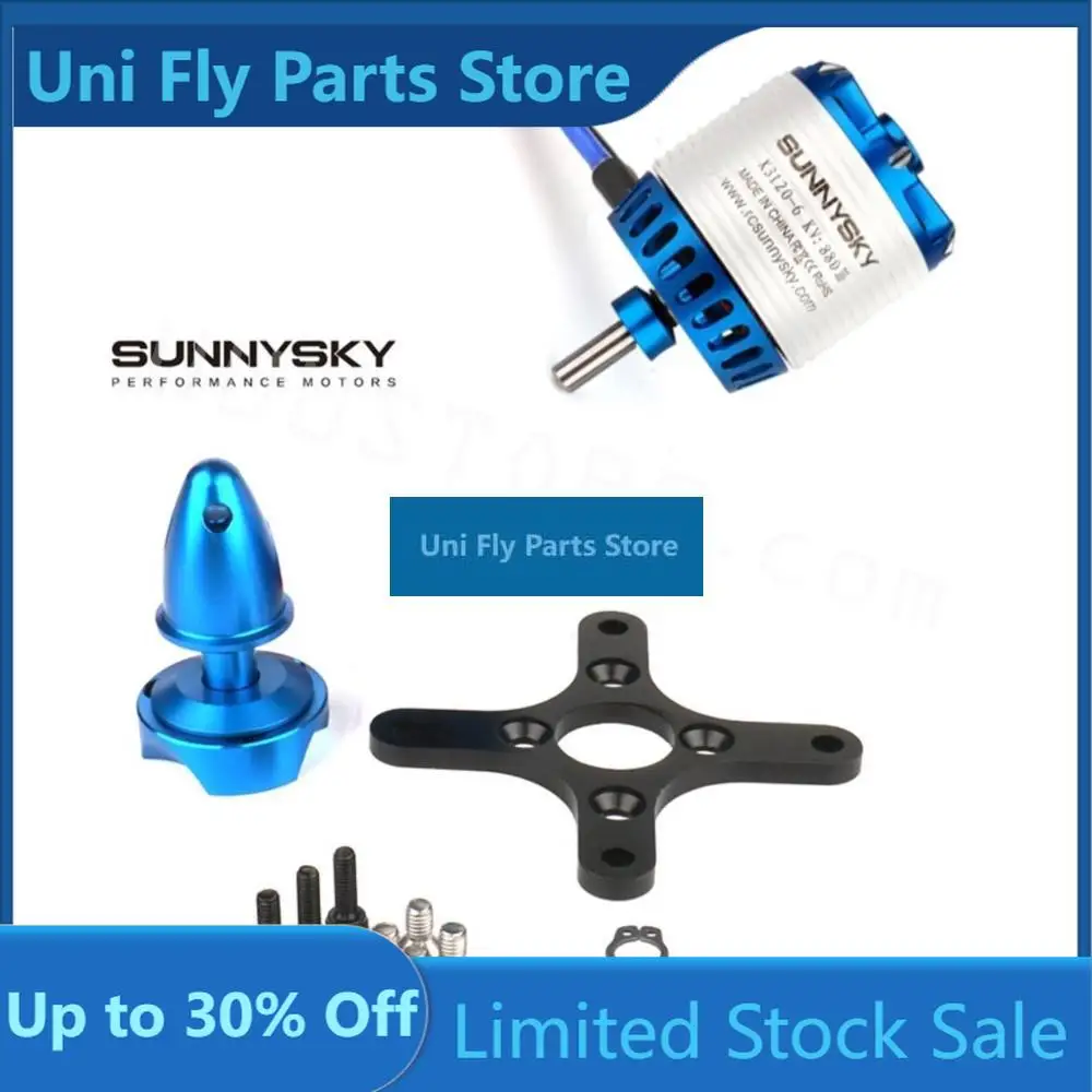 SunnySky 1/2PCS X3126 30E Fixed Wing 3D 3A Ultimate Power Motor 550kv 800kv Drone Frame Brushless Motor For Rc Fixed Wing